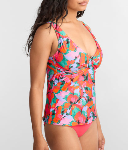 Elsie Underwire Wrap Tankini Top