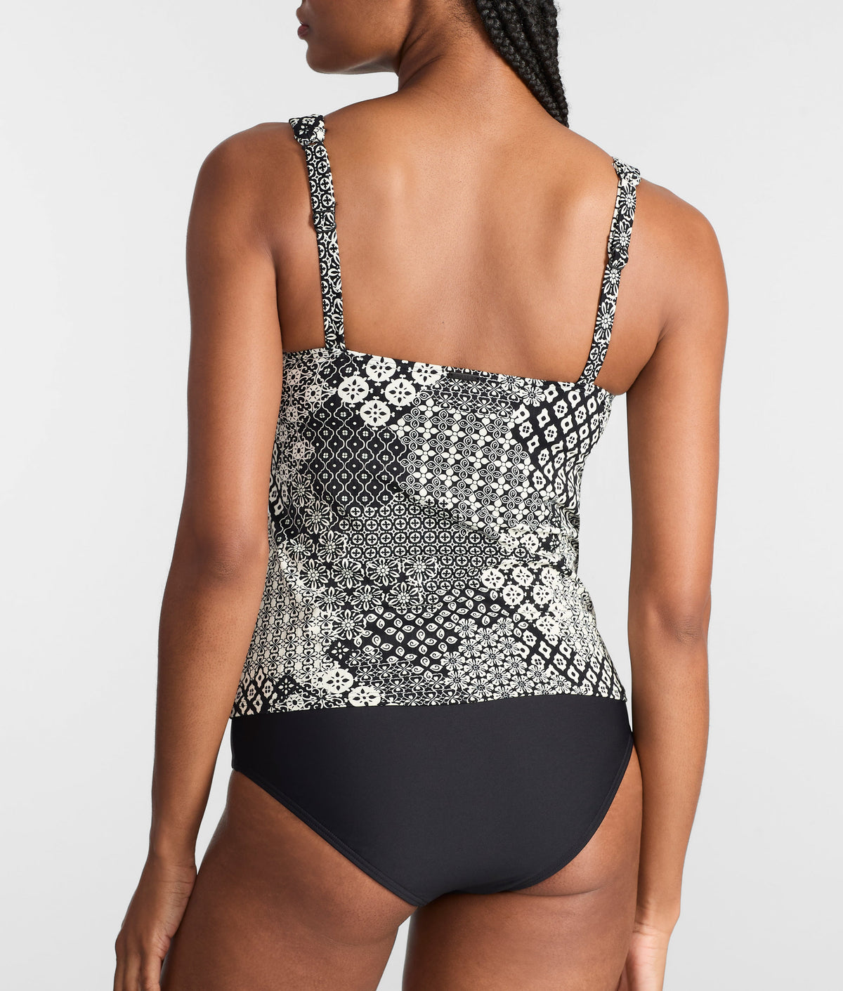 Elsie Underwire Wrap Tankini Top