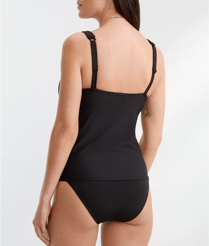 Elsie Underwire Wrap Tankini Top