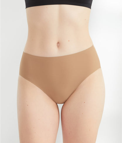 Wonderful Edge Matte Microfiber Modern Hi-Cut Brief
