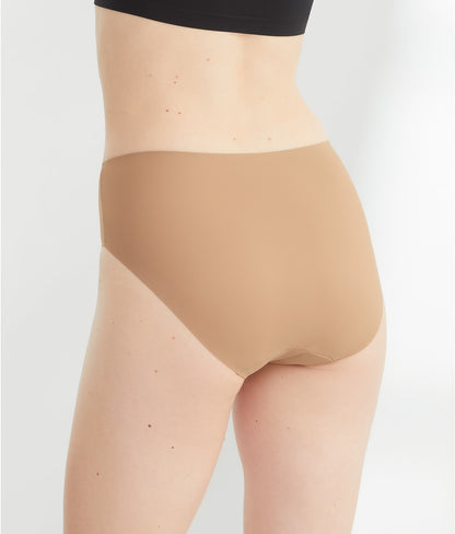 Wonderful Edge Matte Microfiber Modern Hi-Cut Brief