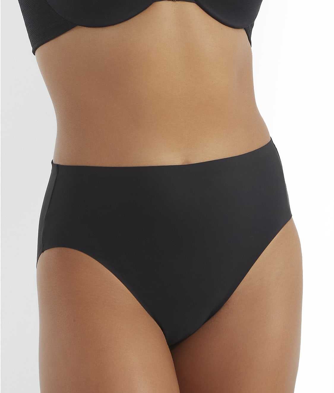 Wonderful Edge Matte Microfiber Modern Hi-Cut Brief