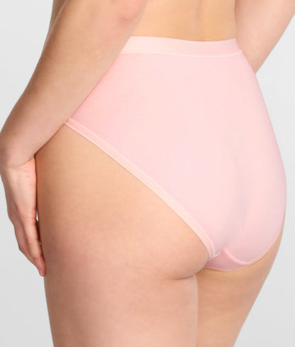 Understated Cotton Hi-Cut Brief