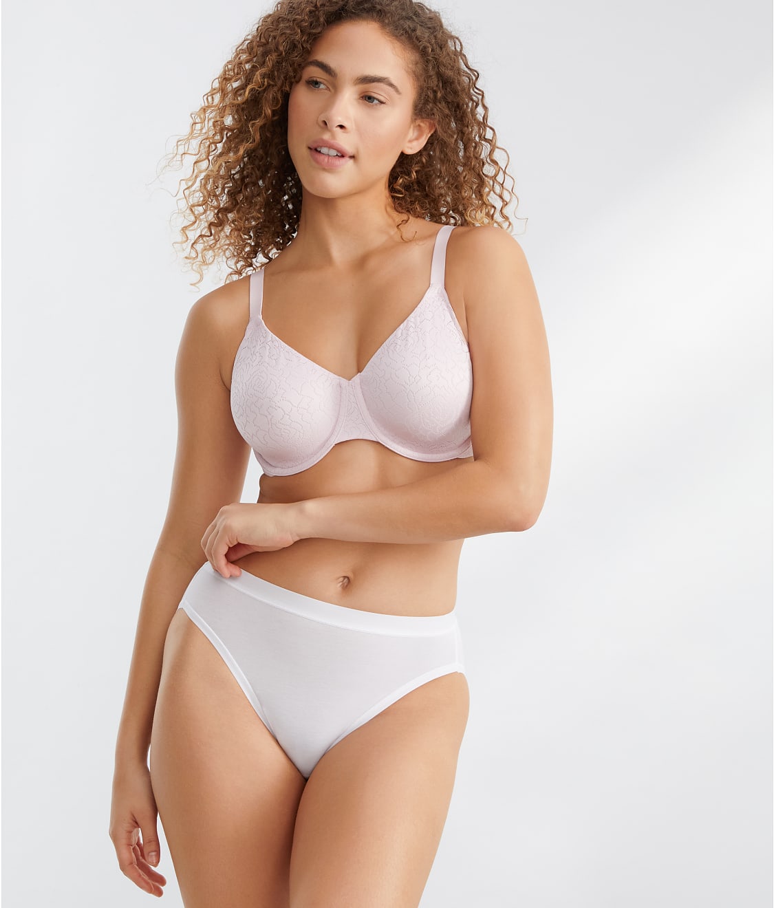 Understated Cotton Hi-Cut Brief